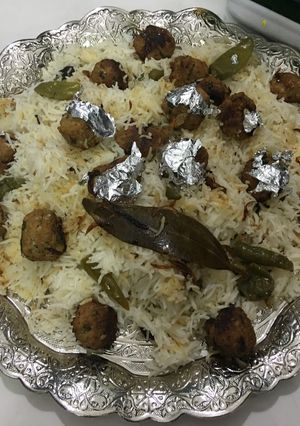 A picture of Moti Pulao.