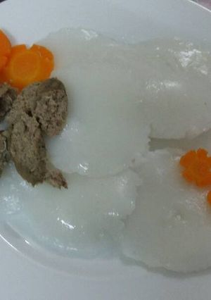 Hình của món Bánh bèo chả bò.