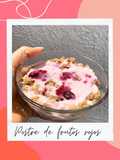 Postre de frutos rojos saludable 🍓