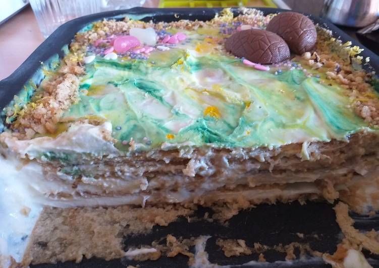 Tarta fría de limón