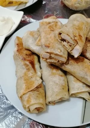 صورة لوصفة شاورما الدجاج