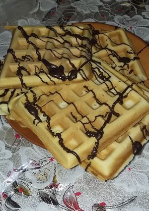 صورة لوصفة الوافل