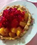 Tartaletas frutales con duraznos en trozos 🍑(⁠◍⁠•⁠ᴗ⁠•⁠◍⁠)⁠❤