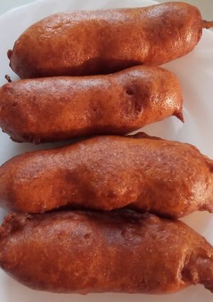 Gluténmentes corn dog recept fotója