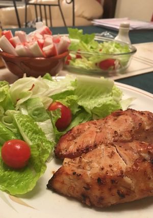 รูปของ อกไก่ย่าง แบบง่ายๆ