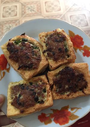 Hình của món Đậu phụ nhồi.