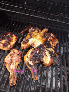 Una foto de Pollo asado al carbón