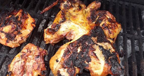 Como hacer Pollo Asado Al Carbón | Cocinar en casa