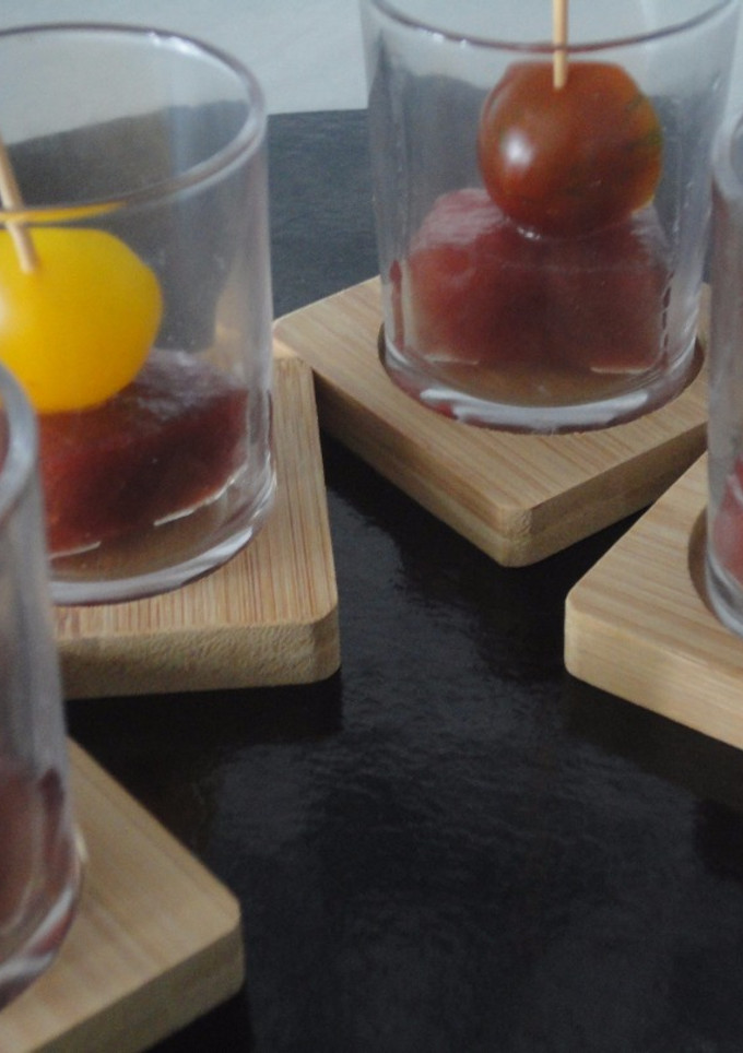 Una foto de Aperitivo de atún marinado