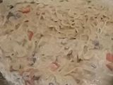 الاندومي بالكريمه
