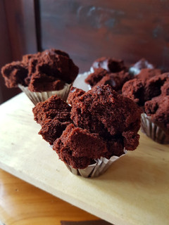 Foto resep Brownies Mekar Tepung Beras (Eggless)