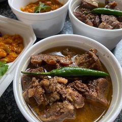 A picture of Cow lip meat.