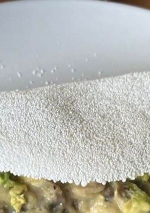 Foto de Tapioca com Ovo, Cogumelos e Abacate