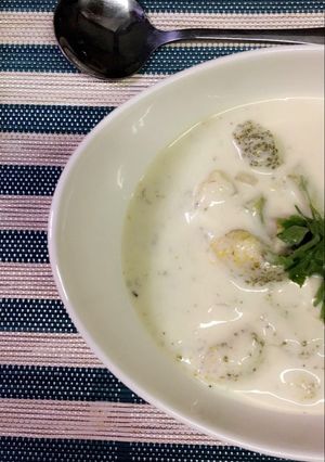صورة لوصفة شوربة البروكلي