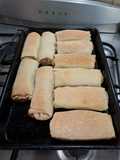 Arrolladitos de vegetales al horno