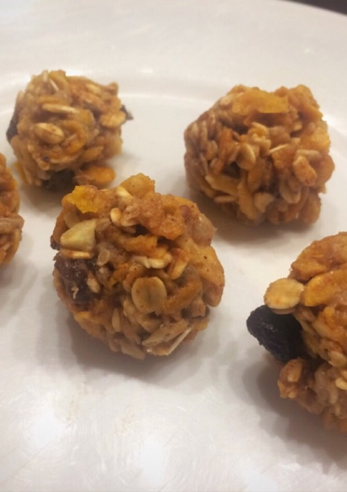 Una foto de Galletas de granola y almendra sin horno! snack saludable