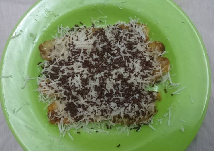 Pisang Bakar Keju Coklat