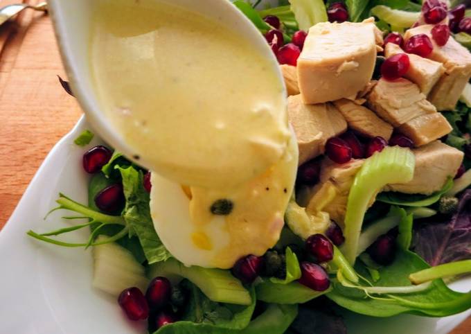 Steps to Prepare Speedy Creamy Honey Mustard Dressing