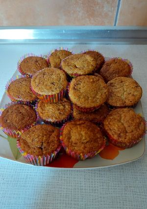 Banános-csokis muffin🍌🍫🧁 recept fotója