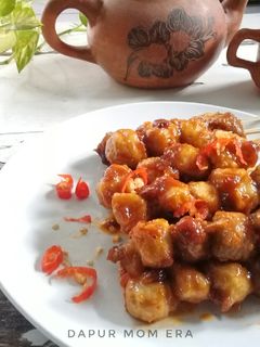 Foto resep 88) Pentol Ayam Pedas Manis