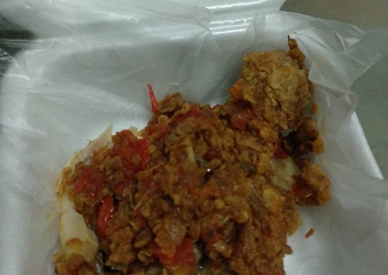 Ayam Geprek Sambal Bawang