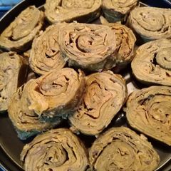 A picture of Rikwach/Arbi ke patte /Colocasia Pakoda.