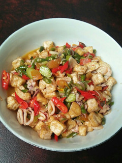 Foto resep Tumis Cumi Tahu Ceria