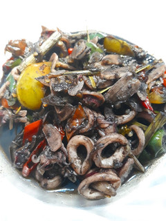 Foto resep Cumi masak hitam