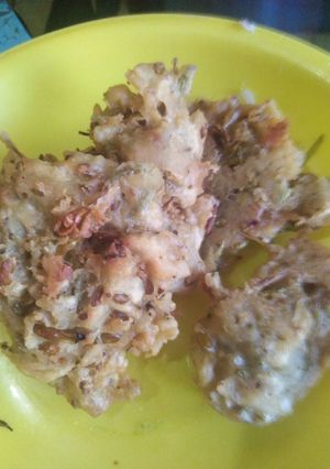 Foto resep Bakwan bungga pepaya