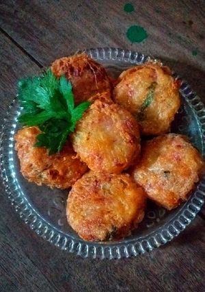 Foto resep Perkedel kentang & kornet