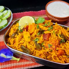 A picture of Paneer Masala Pulao.