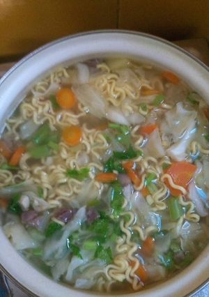 Foto resep Sop mie bumbu cemplung segerrr