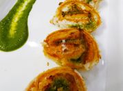A picture of cheese pinwheel