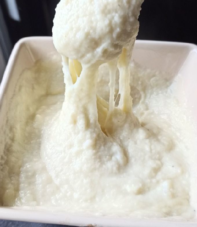 Une photo de Aligot de chou-fleur