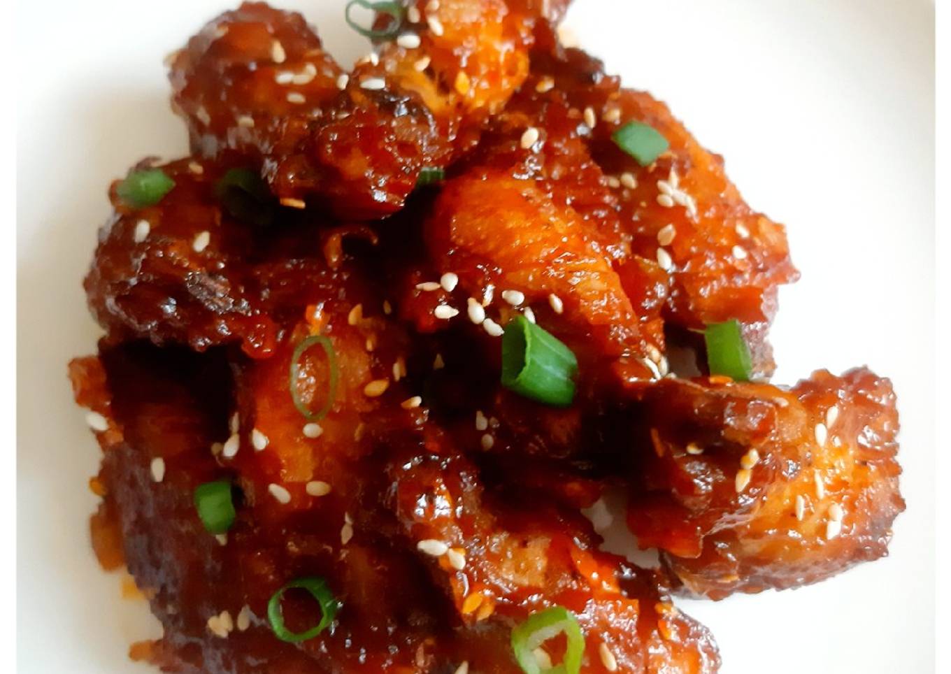 Spicy, Sweet, Tangy Chicken Wings with Thai Sauces