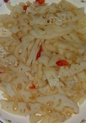 Foto resep Salad akar teratai/lotus