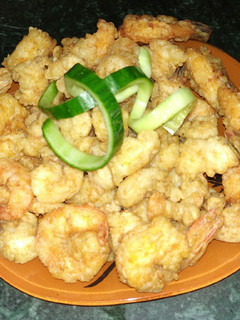 صورة لوصفة جمبرى مقلى 🍤🍤
