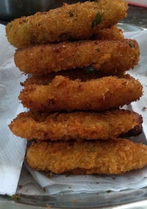 பொட்டெடோ ஃபிங்கர்ஸ் / potato finger reciep in tamil செய்முறை முக்கிய புகைப்படம்