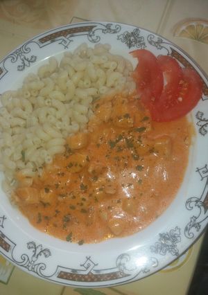 Tejszínes paradicsomos csirkemell recept fotója