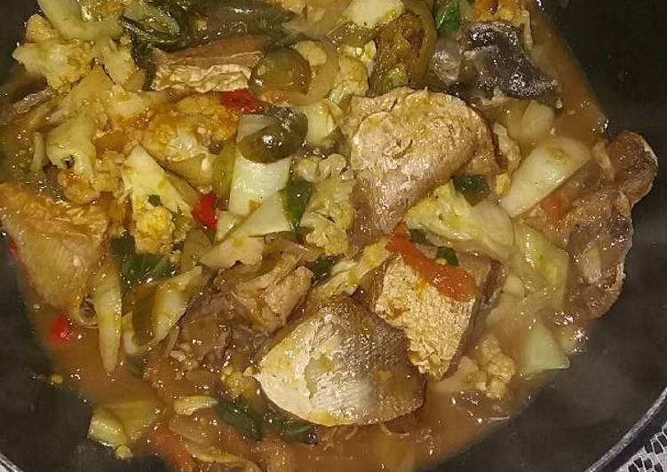 Resep Sayuran ikan pari kuah mangga, Sempurna