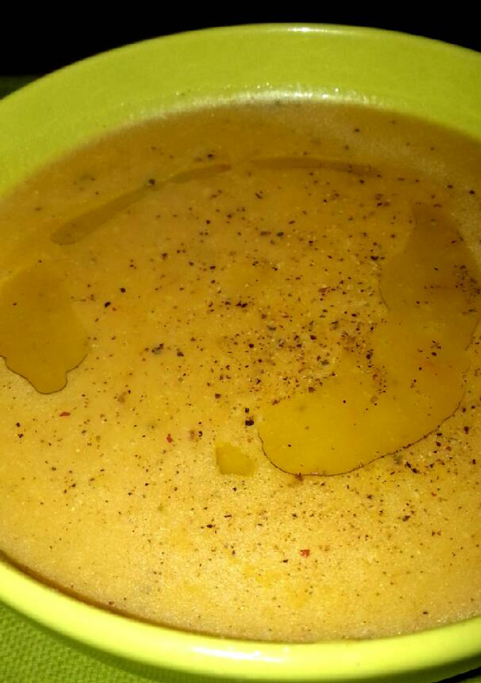 Una foto de Crema de zanahoria