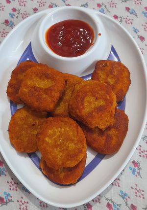 A picture of Oats Potato Tikki.