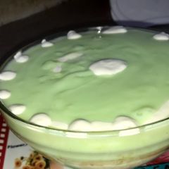 A picture of Banana custard.