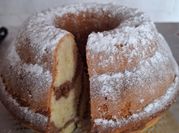 Una foto de budín de chocolate nesquik