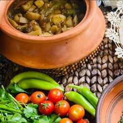 A picture of Tinday Aloo ki sabzi.