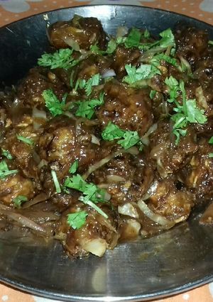 A picture of Soya manchurian.