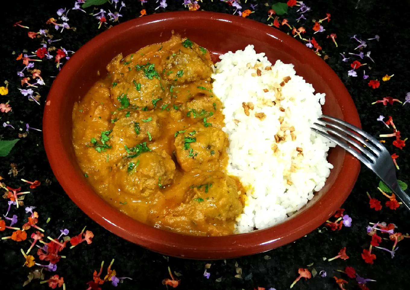 ...Albóndigas caseras en salsa naranja al aroma de canela