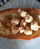 Mollete con palomitas 🥖🌽