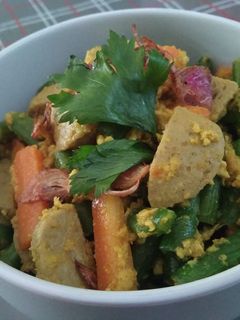 Foto resep Orak arik buncis wortel baso