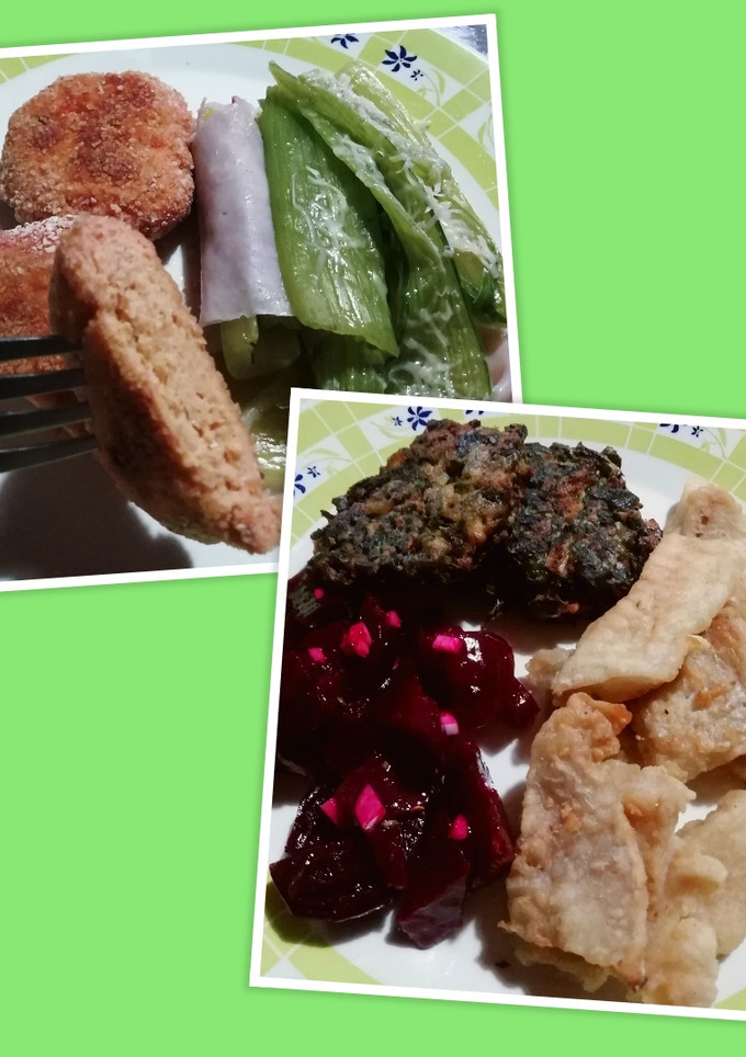 Una foto de 2 recetas super fáciles con merluza🐟